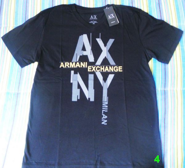 CA15 - Camiseta Armani Preta Tamanho L