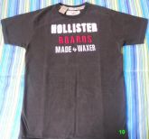 CA07 - Camiseta Hollister Marrom Tamanho L